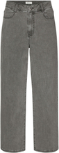 Harveymd Pants Bottoms Jeans Wide Grey Modström