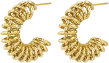 Siri Earring Accessories Jewellery Earrings Hoops Gold Bud To Rose