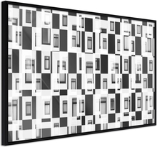 Plakat - Modern Public Housing - 60 x 40 cm - Sort ramme