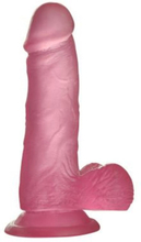 Jelly Studs Crystal Dildo Pink 15,5cm Dildo