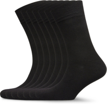 Dovre Bamboo Socks 7 Pack Underwear Socks Regular Socks Black Dovre