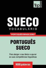 Vocabulario Portugues Brasileiro-Sueco - 9000 palavras
