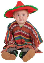 Maskeraddräkt bebis Mexikanare 0-12 månader