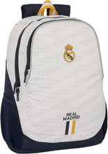 Skolryggsäck Real Madrid C.F. Vit 32 x 44 x 16 cm