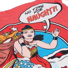 Wonder Woman No Time For Naughty Christmas Santa Sack