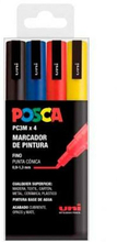 Uppsättning av markörer POSCA PC-3M Multicolour