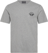 Graphic Tee Graphic T-shirts Short-sleeved Grey Dockers