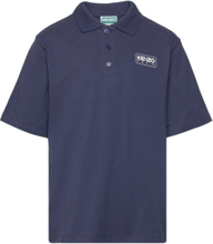 Short Sleeve Polo T-shirts Polo Shirts Short-sleeved Polo Shirts Navy Kenzo