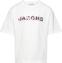 Short Sleeves Tee-Shirt T-shirts Short-sleeved White Little Marc Jacobs