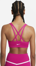 Nike Dri-FIT Indy Icon Clash Women's Light-Support Padded Strappy Sports Bra - Pink
