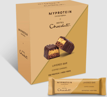 Hotel Chocolat Layered Protein Bar - Coffee Caramel