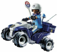 Fordonsspel Playmobil Speed Quad City Action 71092 Polis