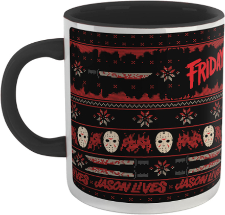 Friday the 13th Jason Lives Mug - Black