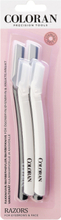 Razors For Eyebrows & Face Beauty Women Skin Care Body Hair Removal Nude Coloran