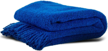 Throw Franca Home Textiles Cushions & Blankets Blankets & Throws Blue Byon
