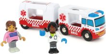 "Redningsambulance Toys Toy Cars & Vehicles Toy Vehicles Trains Multi/patterned BRIO"