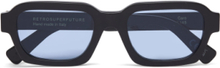 Caro Azure Accessories Sunglasses D-frame- Wayfarer Sunglasses Black RetroSuperFuture