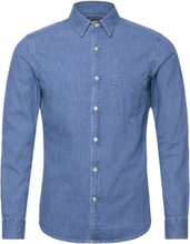 Slim Original Woven Tops Shirts Denim Shirts Blue Dockers