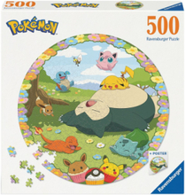 Blooming Pokémon 500P Toys Puzzles And Games Puzzles Classic Puzzles Multi/patterned Ravensburger