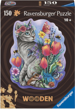 Wooden Lovely Cat - 15 Whimsies 150P Toys Puzzles And Games Puzzles Classic Puzzles Multi/patterned Ravensburger