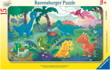 Baby Dinosaur Friends 15P Toys Puzzles And Games Puzzles Classic Puzzles Multi/patterned Ravensburger