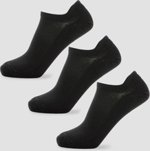 MP Men's Ankle Socks - Black (3 Pack) - UK 6-8