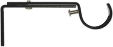 Gardinstångshållare ø 28 mm Svart 10-15 cm
