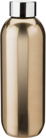 Stelton Keep Cool termosflaske, 0.6 liter, dark gold