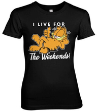 Garfield - Live For The Weekend Girly Tee, T-Shirt
