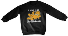 Garfield - Live For The Weekend Kids Sweatshirt, Sweatshirt
