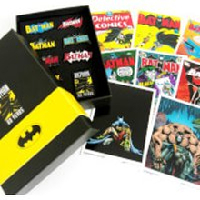 Batman 80th Anniversary Pin Badge & Art Card Set
