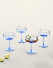 NINA cocktailglas 4-pack Blå