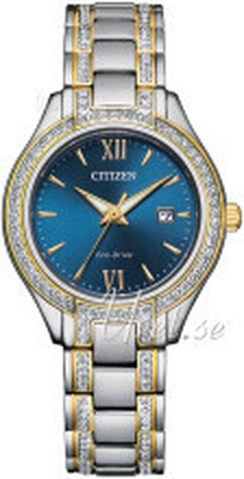 Citizen FE1234-50L Silhouette Blå/Gulltonet stål Ø30.5 mm