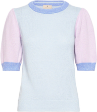 B. Copenhagen Pullover-Knit Light Tops Knitwear Jumpers Blue Brandtex