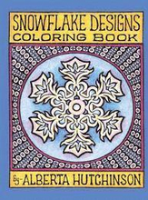 Snowflake Designs Coloring Book: 24 Designs in Elaborate Frames