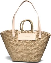 Willow Straw Bag Designers Totes Beige Malina