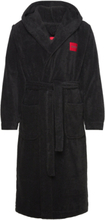 Terry Gown Hooded Designers Night & Loungewear Robes Black HUGO