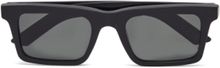 1968 Black Accessories Sunglasses D-frame- Wayfarer Sunglasses Black RetroSuperFuture