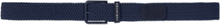 Braided Stretch Belt Sport Belts Navy Röhnisch
