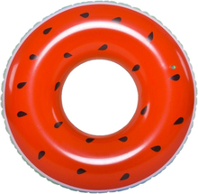 Opblaasbare zwembad band/ring watermeloen 125 cm