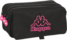 Tredubbel Carry-all Kappa Black and pink Svart