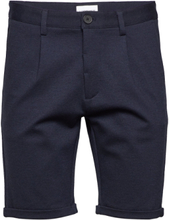 Pleated Shorts Bottoms Shorts Casual Blue Lindbergh