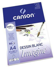 Drawing pad Canson Imagine 200 g 50 Blad 5 antal