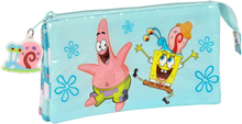 Tredubbel Carry-all Spongebob Stay positive Blå Vit