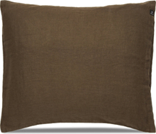 Sunshine Pillowcase Home Textiles Bedtextiles Pillow Cases Brun Himla*Betinget Tilbud