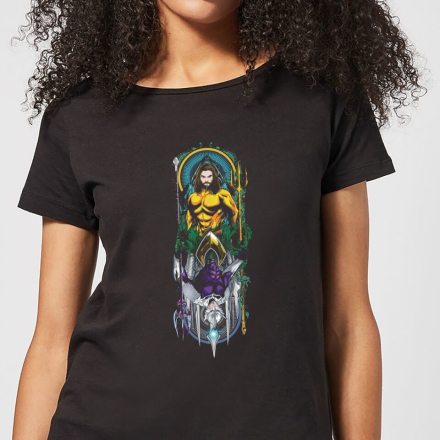 Aquaman And Ocean Master Damen T-Shirt - Schwarz - XL