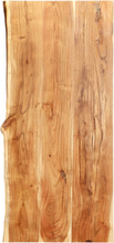 vidaXL Topplate til baderomsmøbler heltre akasie 114x52x3,8 cm