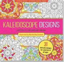 Kaleidoscope Designs Artist's Coloring Book (31 Stress-Relieving Designs)