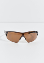Gina Tricot - Sporty sunglasses - Solbriller - Brown - ONESIZE - Female