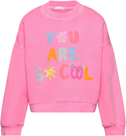 Sweatshirt Tops Sweatshirts & Hoodies Sweatshirts Pink Billieblush